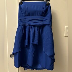 Alfred Angelo Strapless Mini Dress